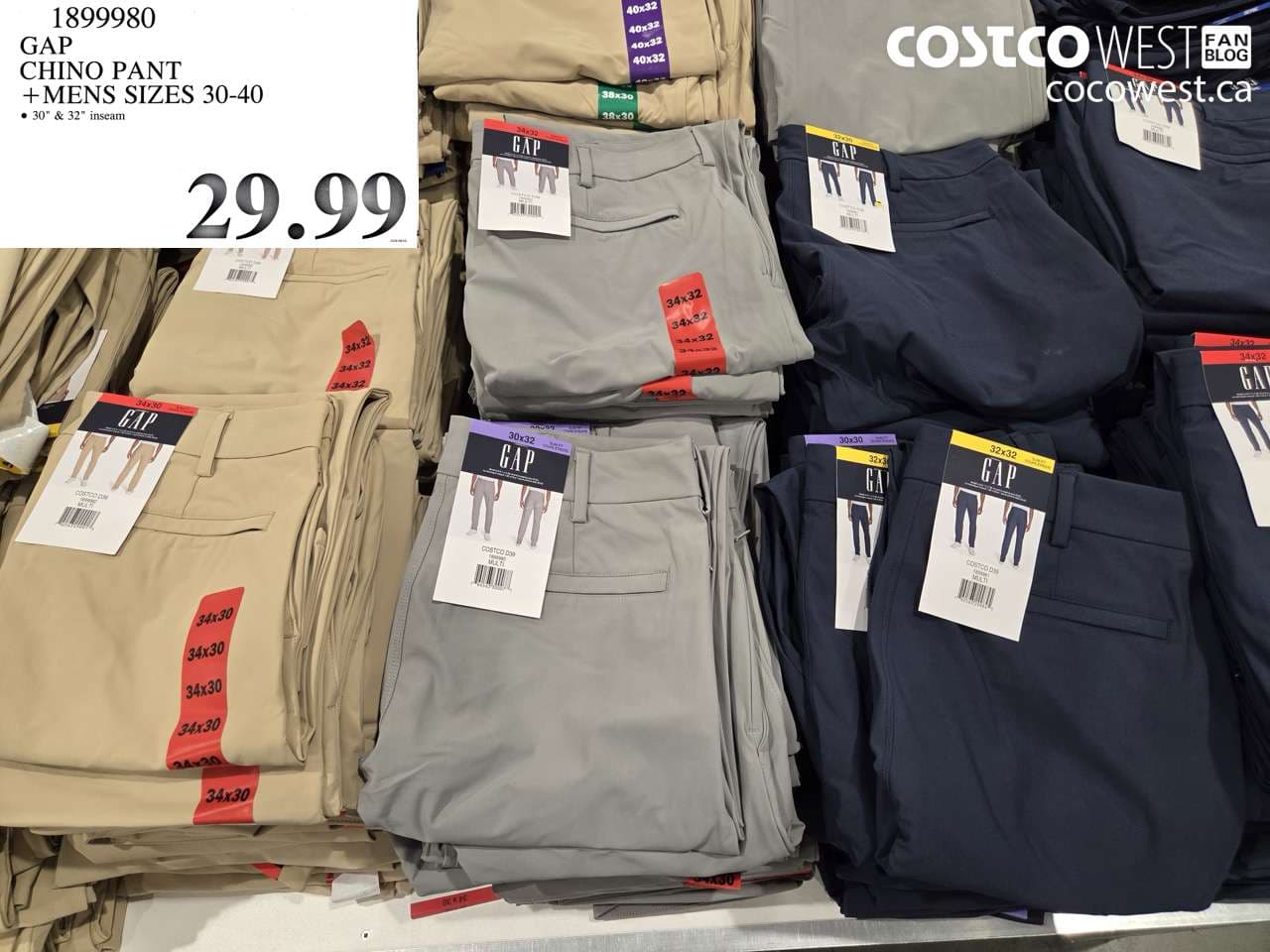 gap chino pant mens sizes 3040