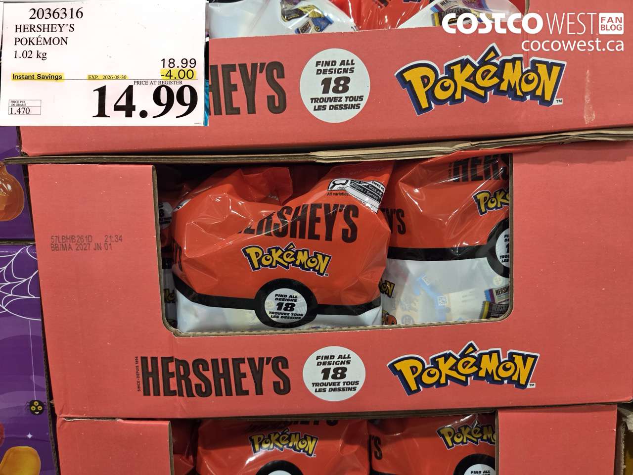 hersheys pokmon 102 kg