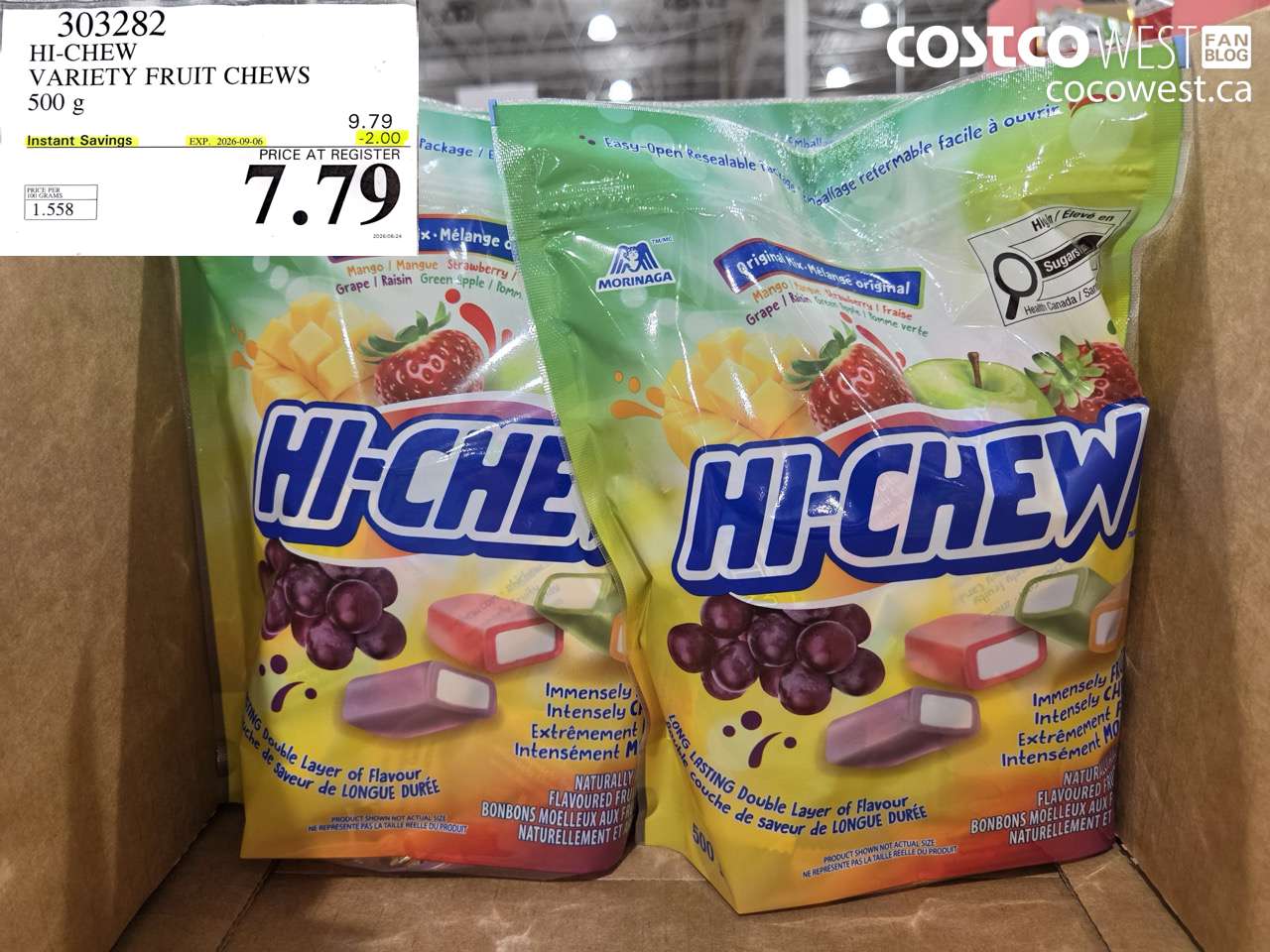 hichew variety fruit chews 500 g