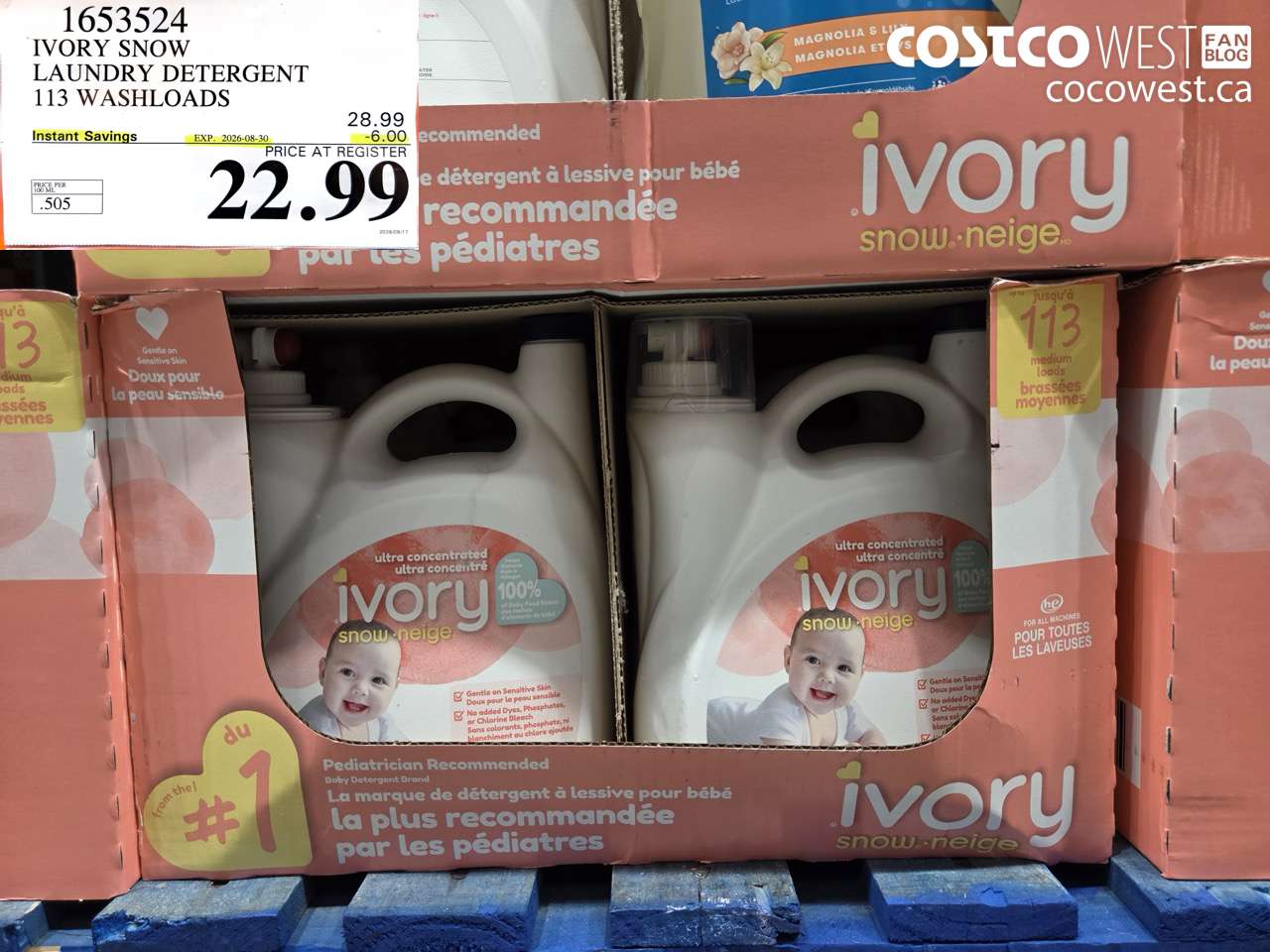 ivory snow laundry detergent 113 washloads