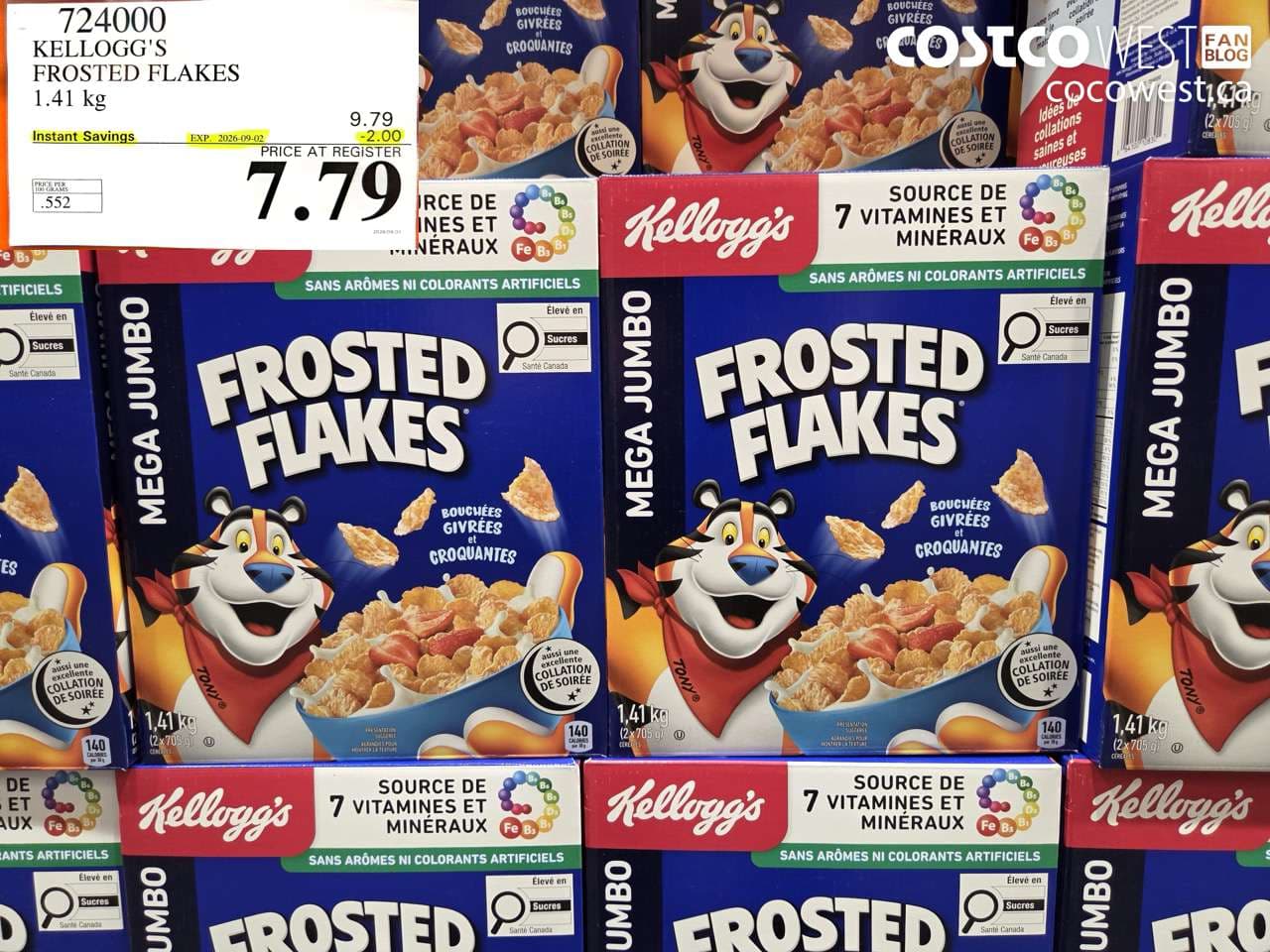 KELLOGG’S FROSTED FLAKES 1.41 KG