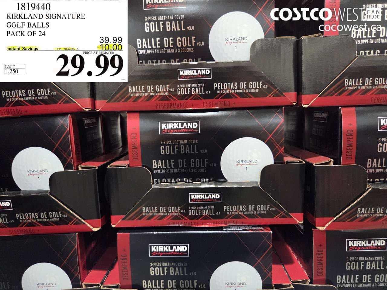 kirkland signature golf balls pack of 24