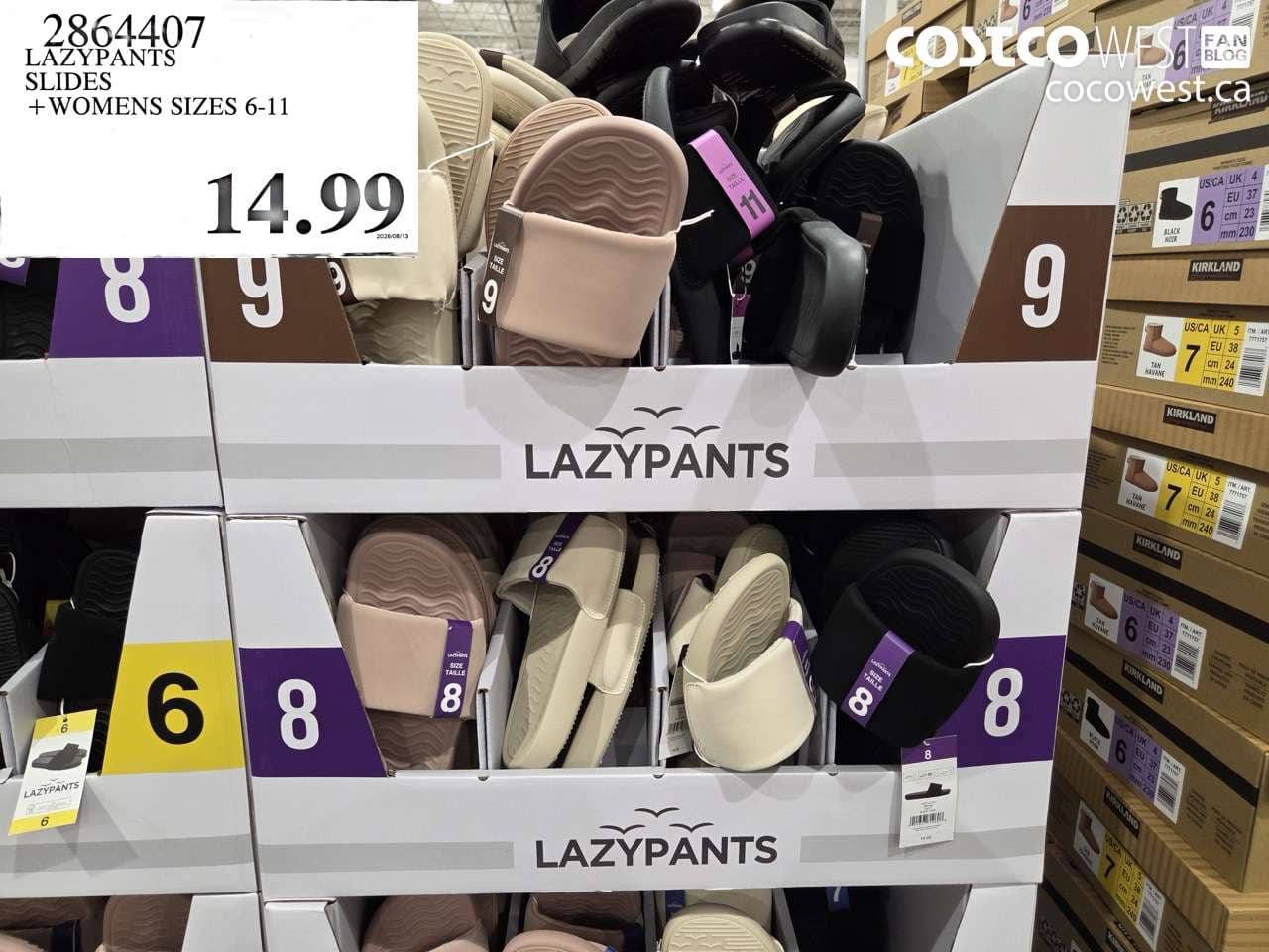 lazypants slides womens sizes 611