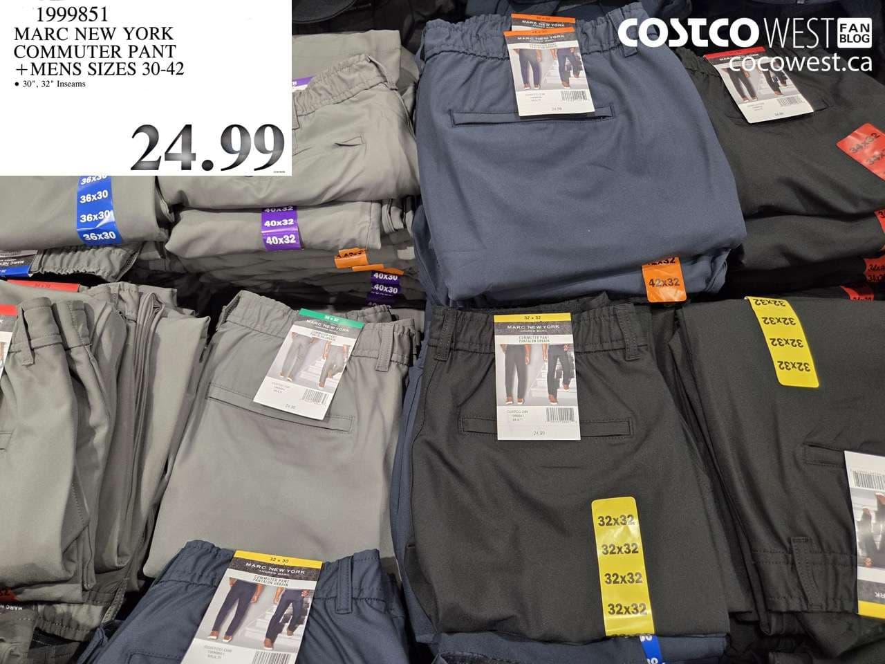 marc new york commuter pant mens sizes 3042