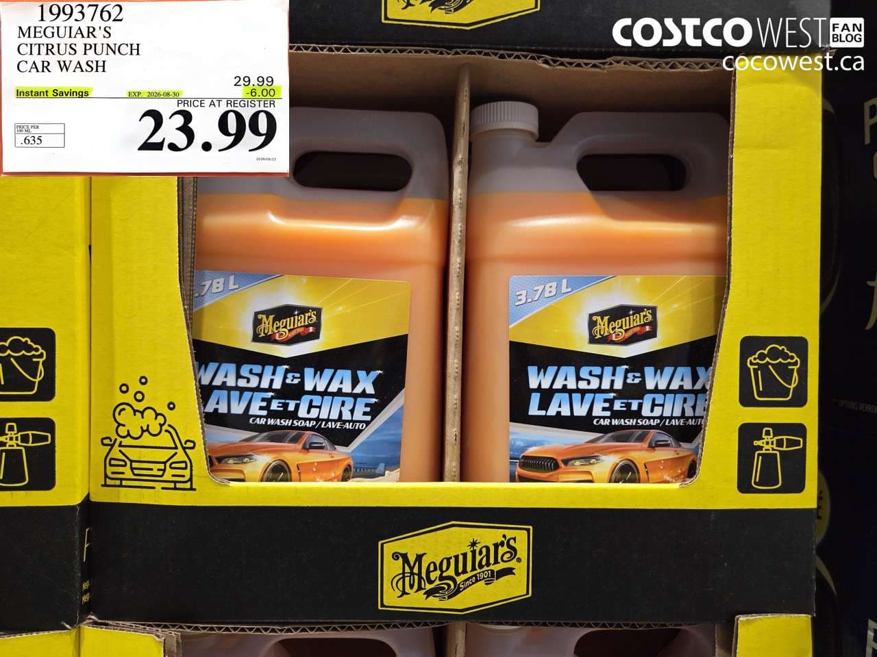 meguiars citrus punch car wash