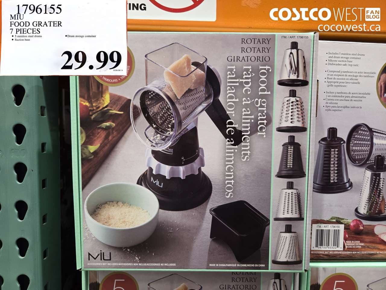 miu food grater 7 pieces