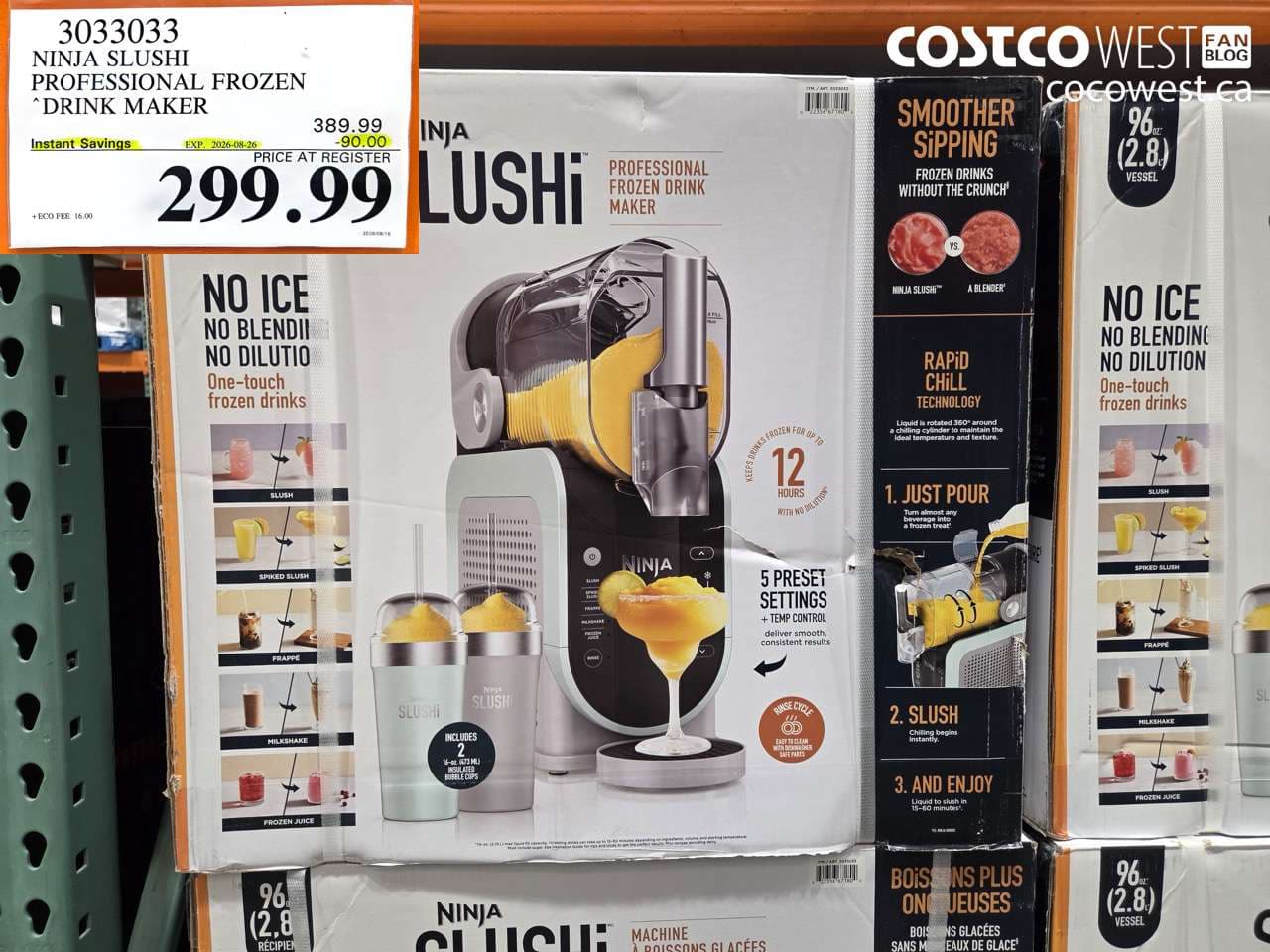 NINJA SLUSHI PROFESSIONAL FROZEN DRINK MAKER