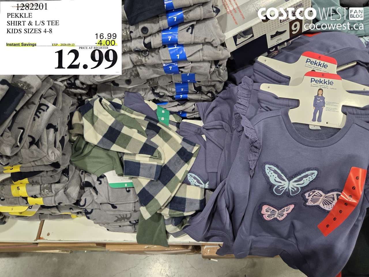 PEKKLE SHIRT & L/S TEE KIDS SIZES 4-8