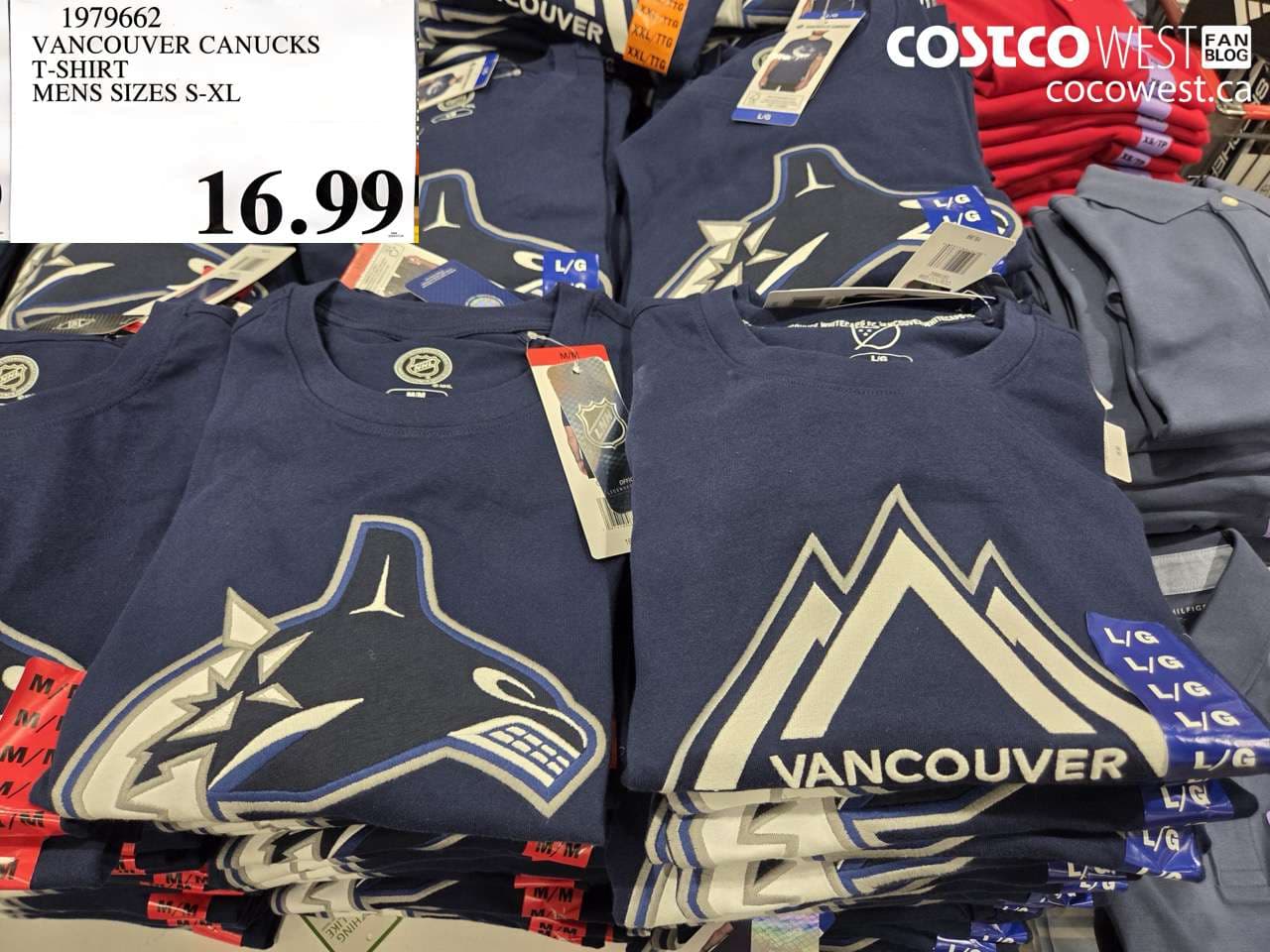 vancouver canucks tshirt mens sizes sxl
