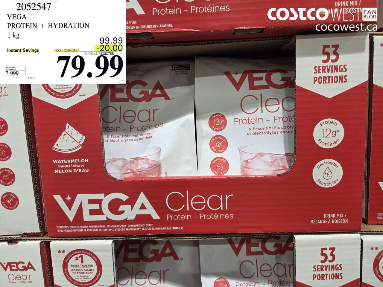 VEGA PROTEIN + HYDRATION 1 KG