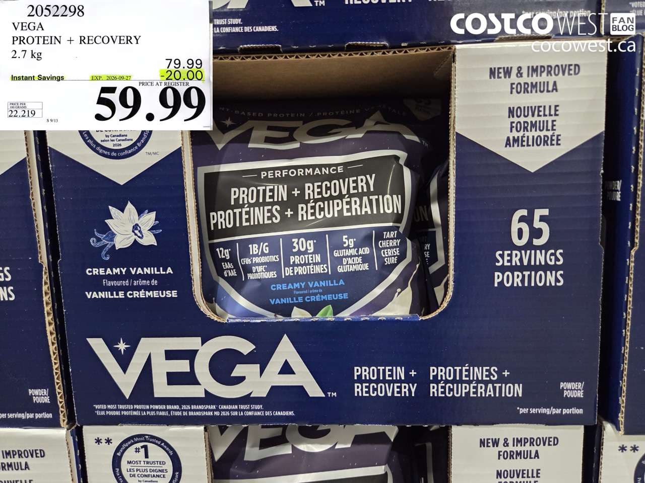 VEGA PROTEIN + RECOVERY 2.7 KG