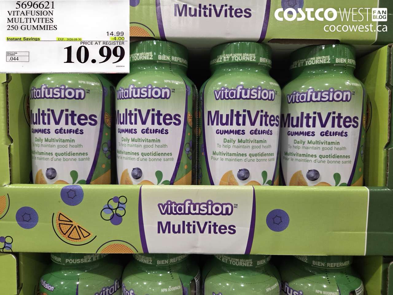 vitafusion multivites 250 gummies
