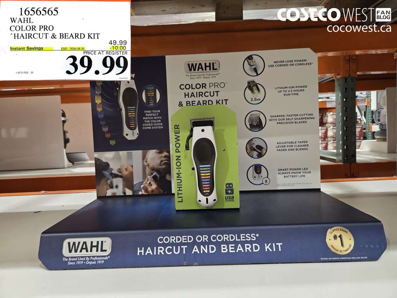 wahl color pro haircut  beard kit