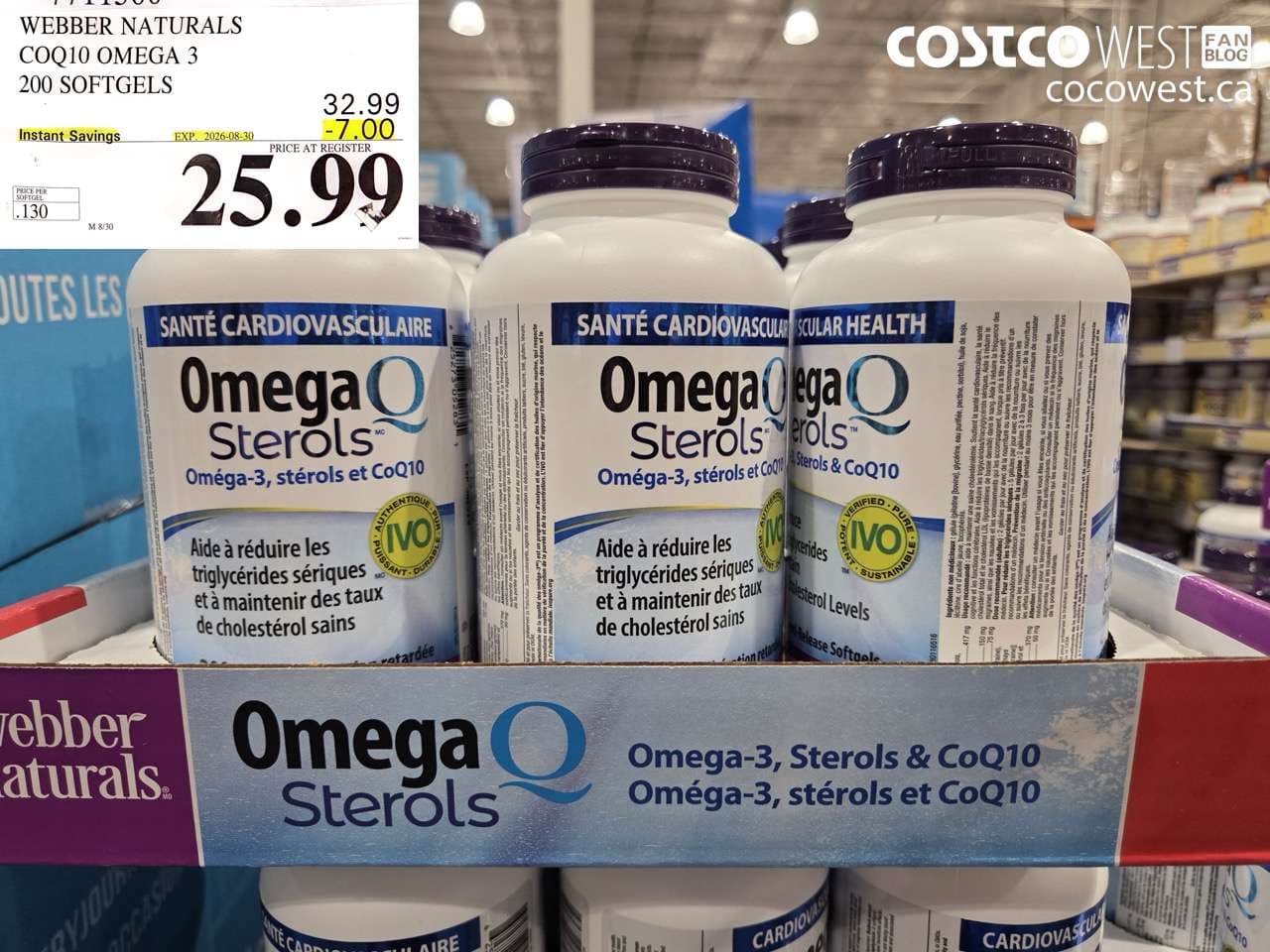 webber naturals coq10 omega 3 200 softgels