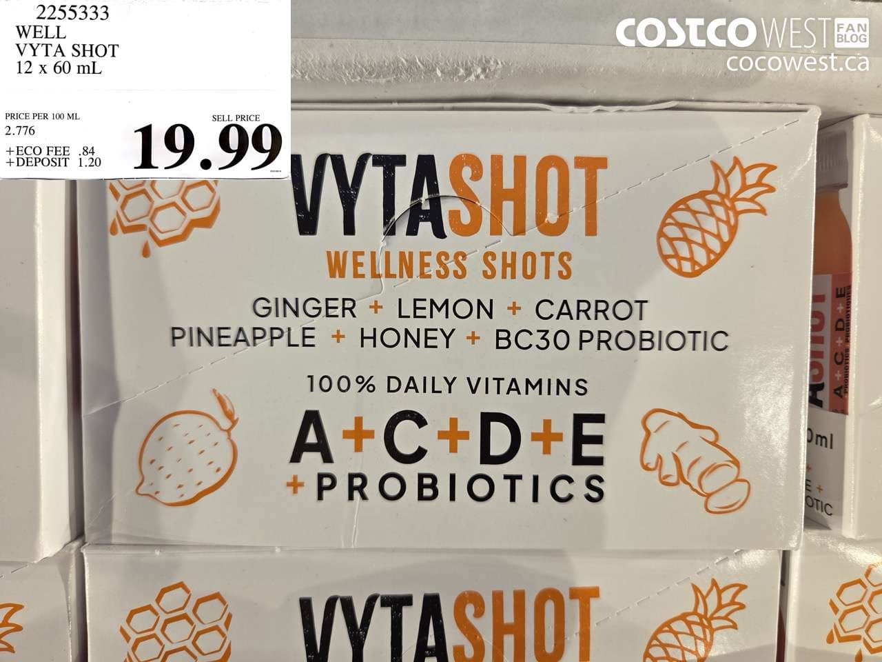 WELL VYTA SHOT 12 X 60 ML