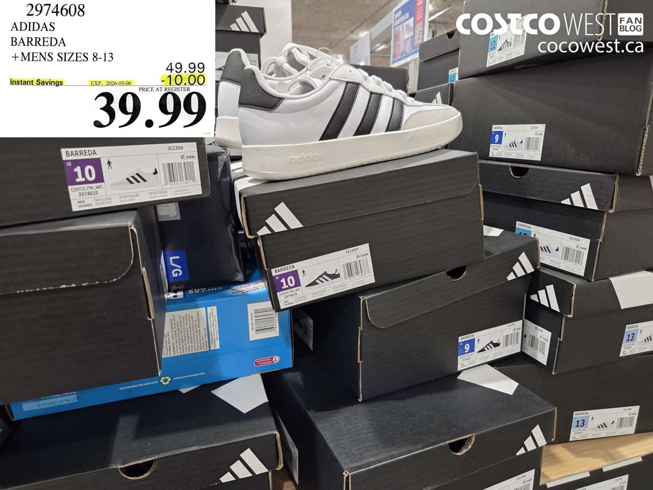 ADIDAS BARREDA MENS SIZES 8-13