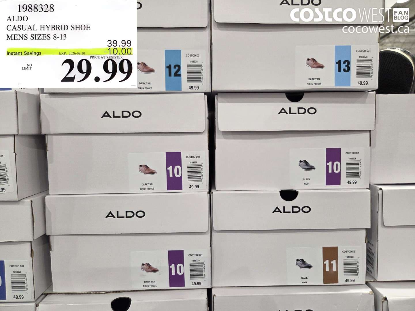 ALDO CASUAL HYBRID SHOE MENS SIZES 8-13