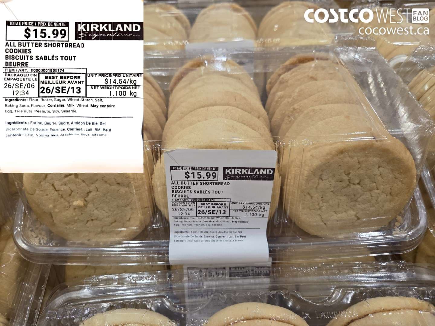 ALL BUTTER SHORTBREAD COOKIES