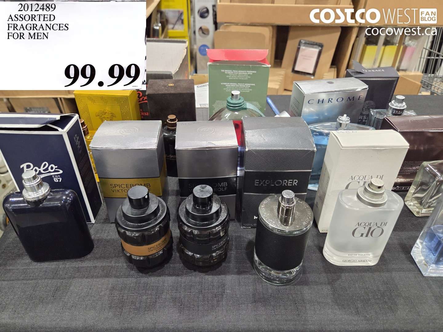 ASSORTED FRAGRANCES FOR MEN