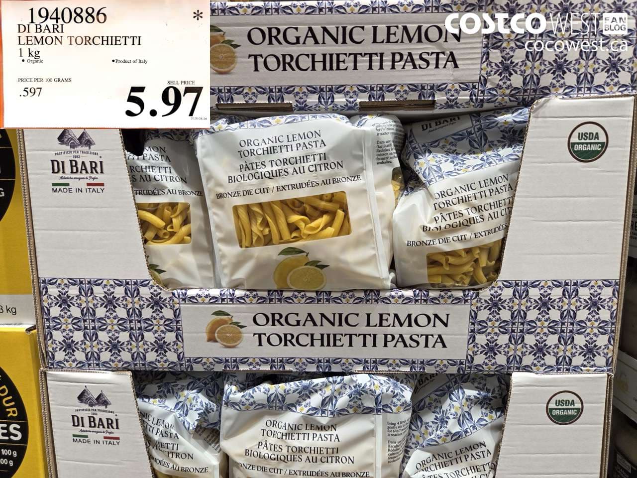 di bari lemon torchietti 1 kg