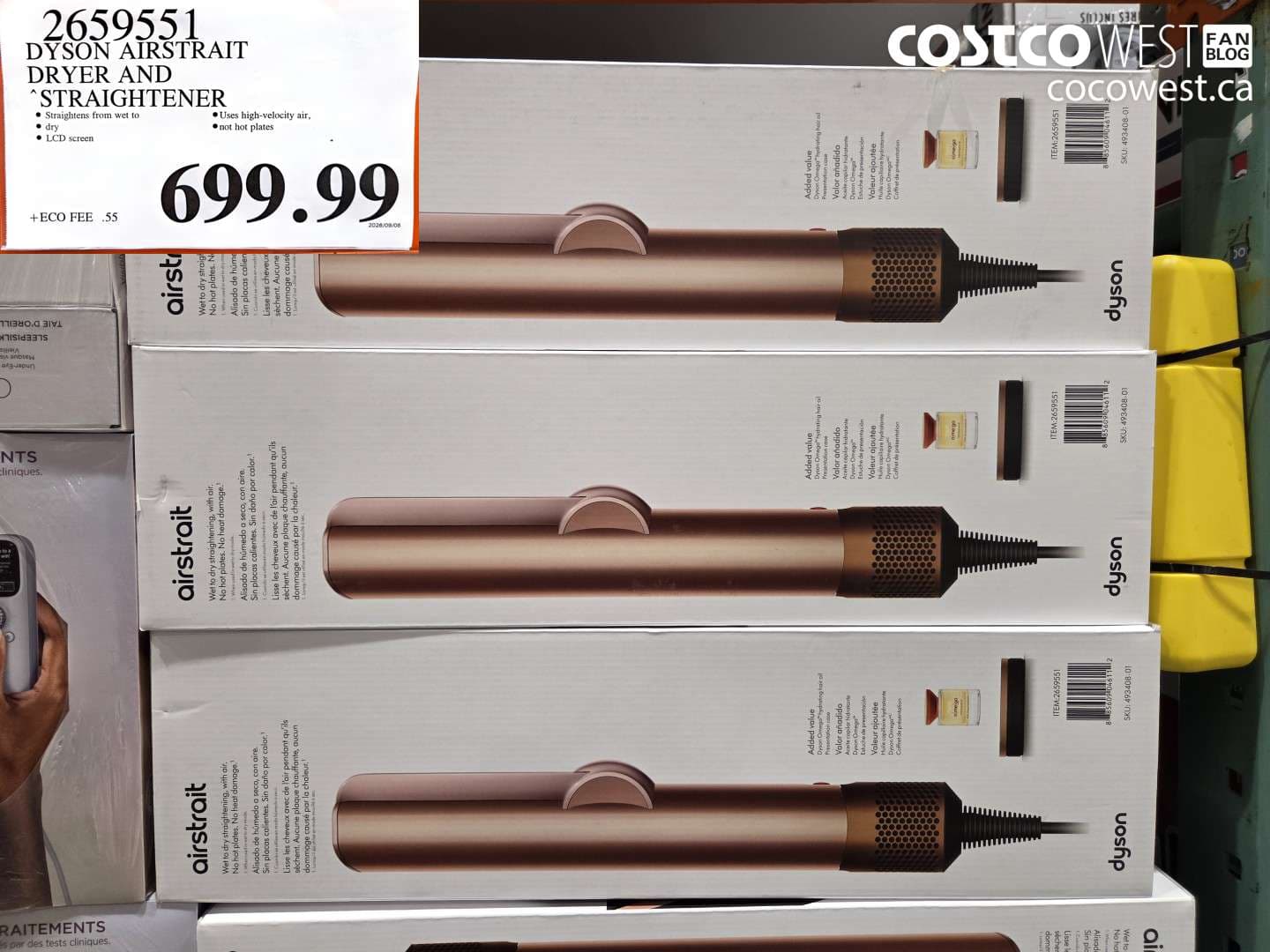 DYSON AIRSTRAIT DRYER AND STRAIGHTENER