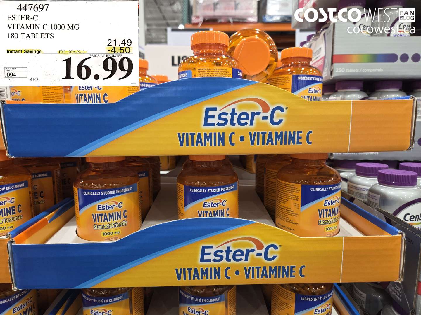 esterc vitamin c 1000 mg 180 tablets