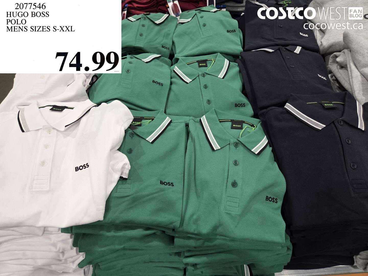 HUGO BOSS POLO MENS SIZES S-XXL