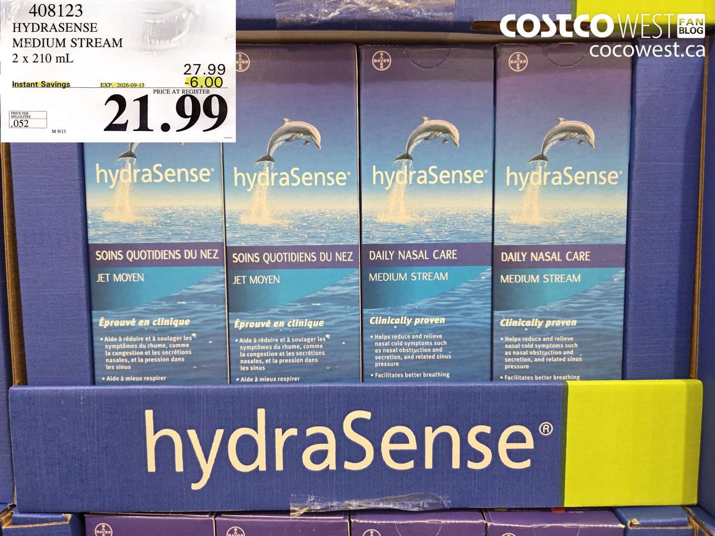 hydrasense medium stream 2 x 210 ml