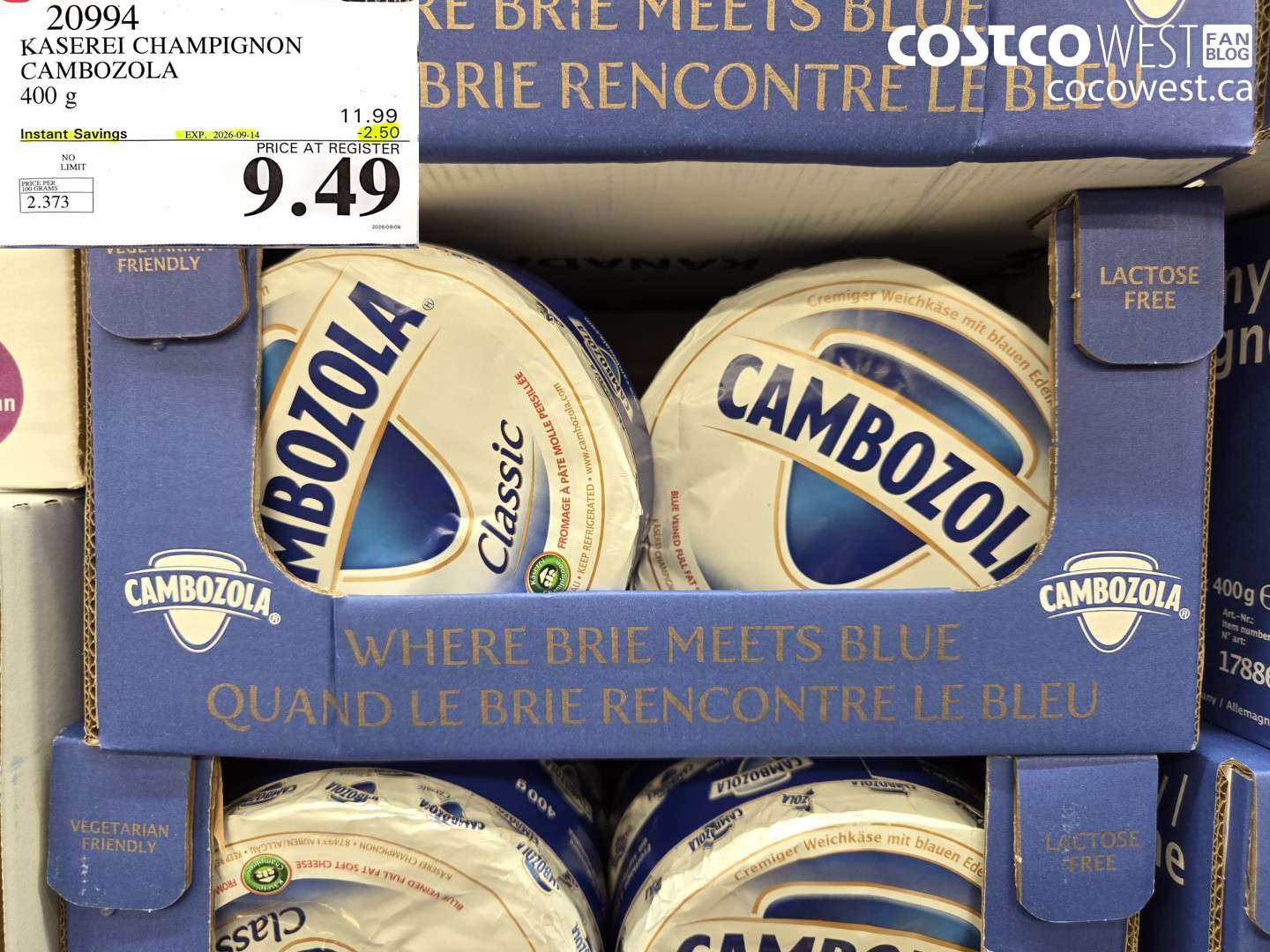 kaserei champignon cambozola 400 g
