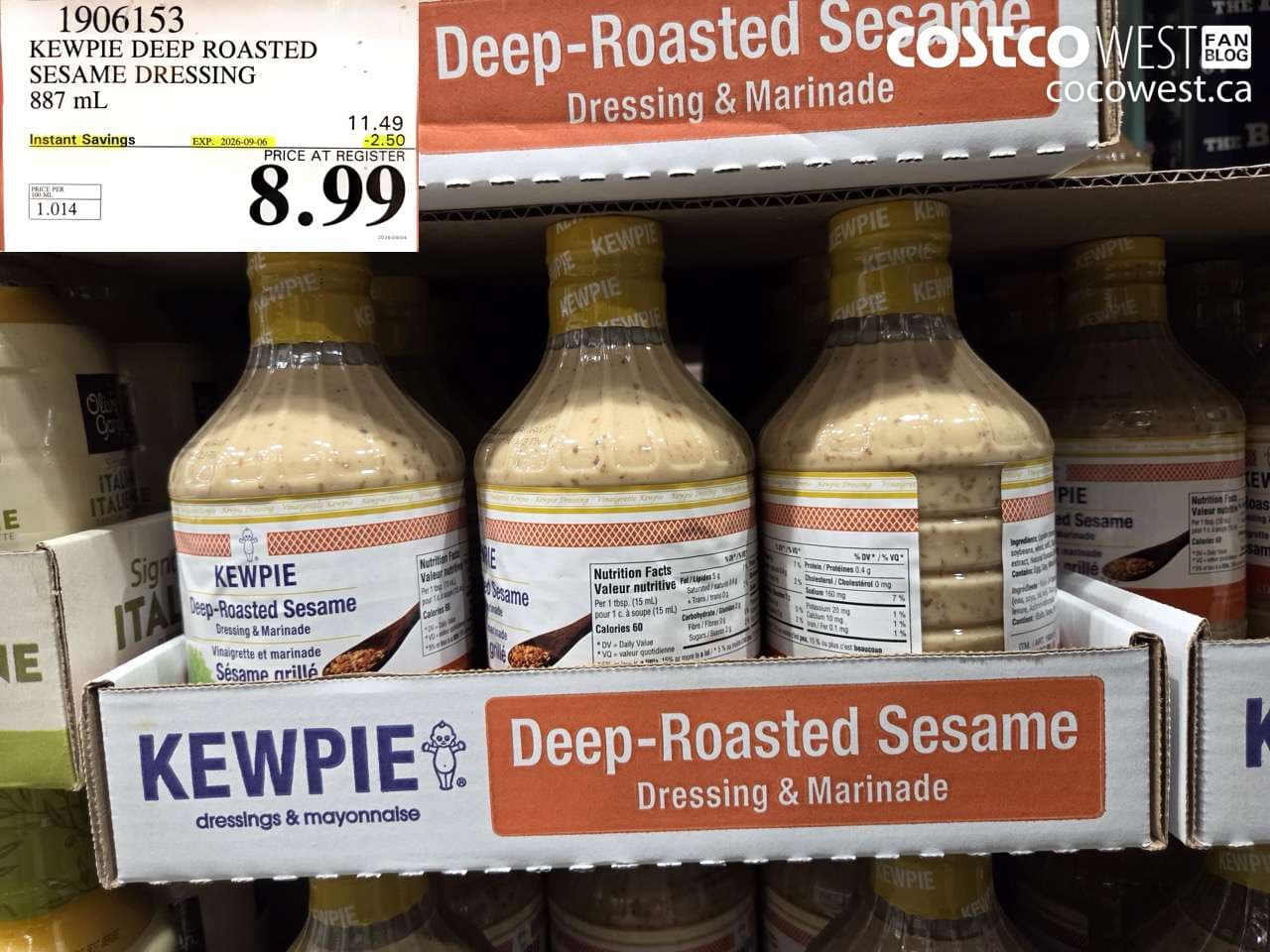 kewpie deep roasted sesame dressing 887 ml
