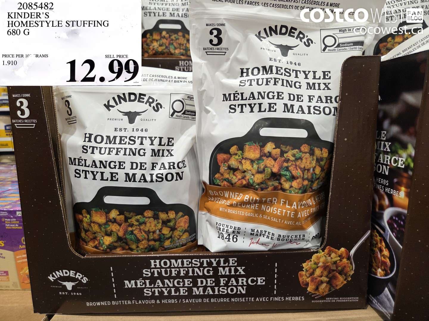 KINDER’S HOMESTYLE STUFFING 680 G