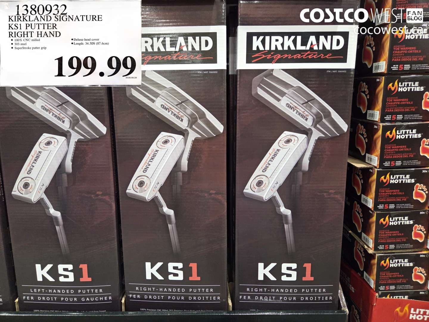 KIRKLAND SIGNATURE KS1 PUTTER RIGHT HAND