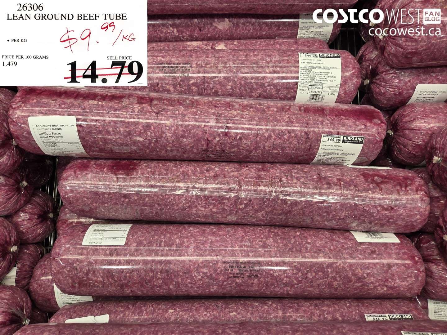 LEAN GROUND BEEF TUBE