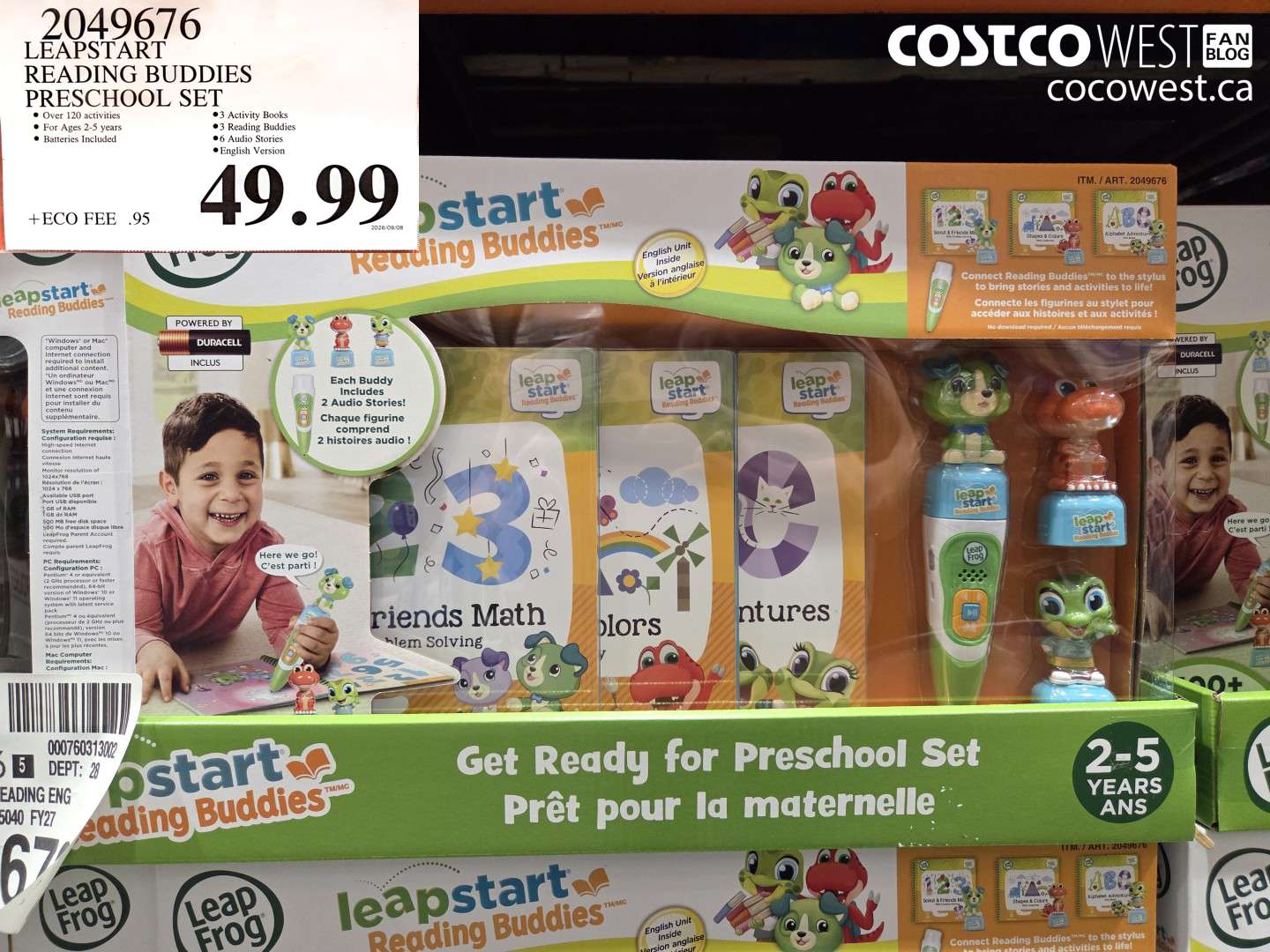 LEAPSTART READING BUDDIES PRESCHOOL SET