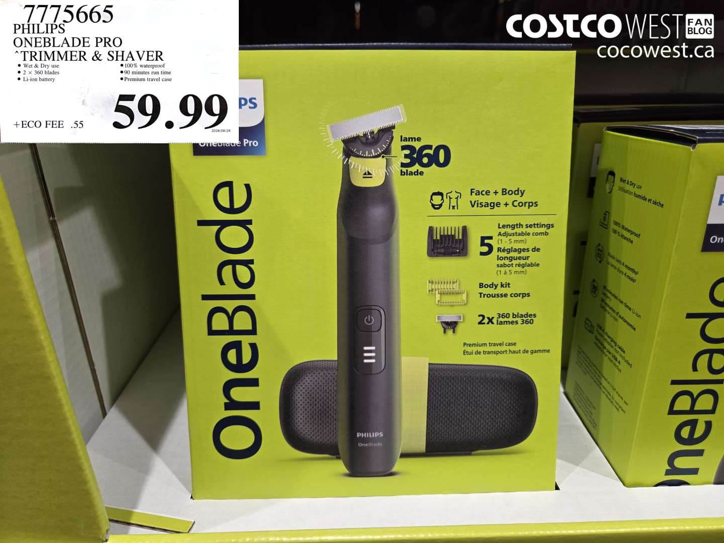 PHILIPS ONEBLADE PRO TRIMMER & SHAVER