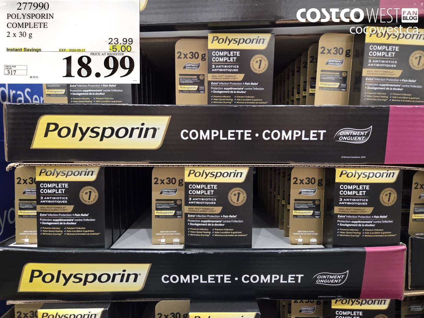 polysporin complete 2 x 30 g