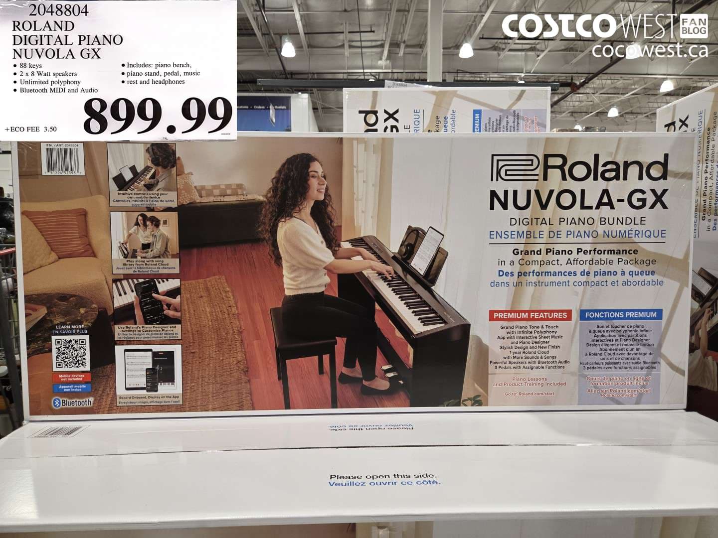 ROLAND DIGITAL PIANO NUVOLA GX