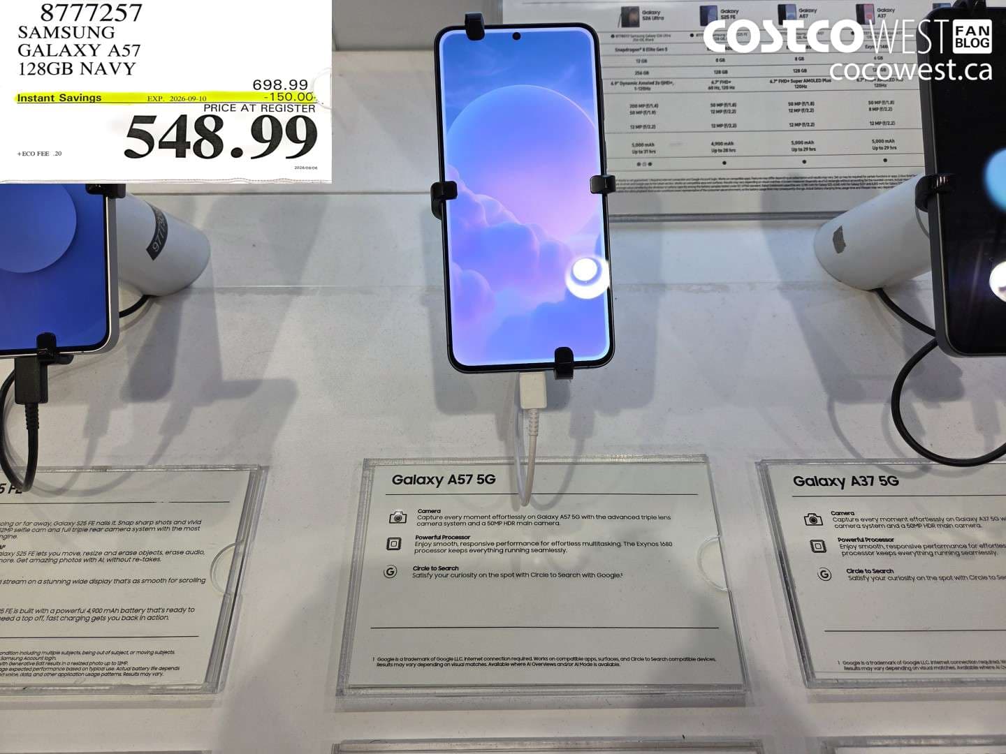 samsung galaxy a57 128gb navy