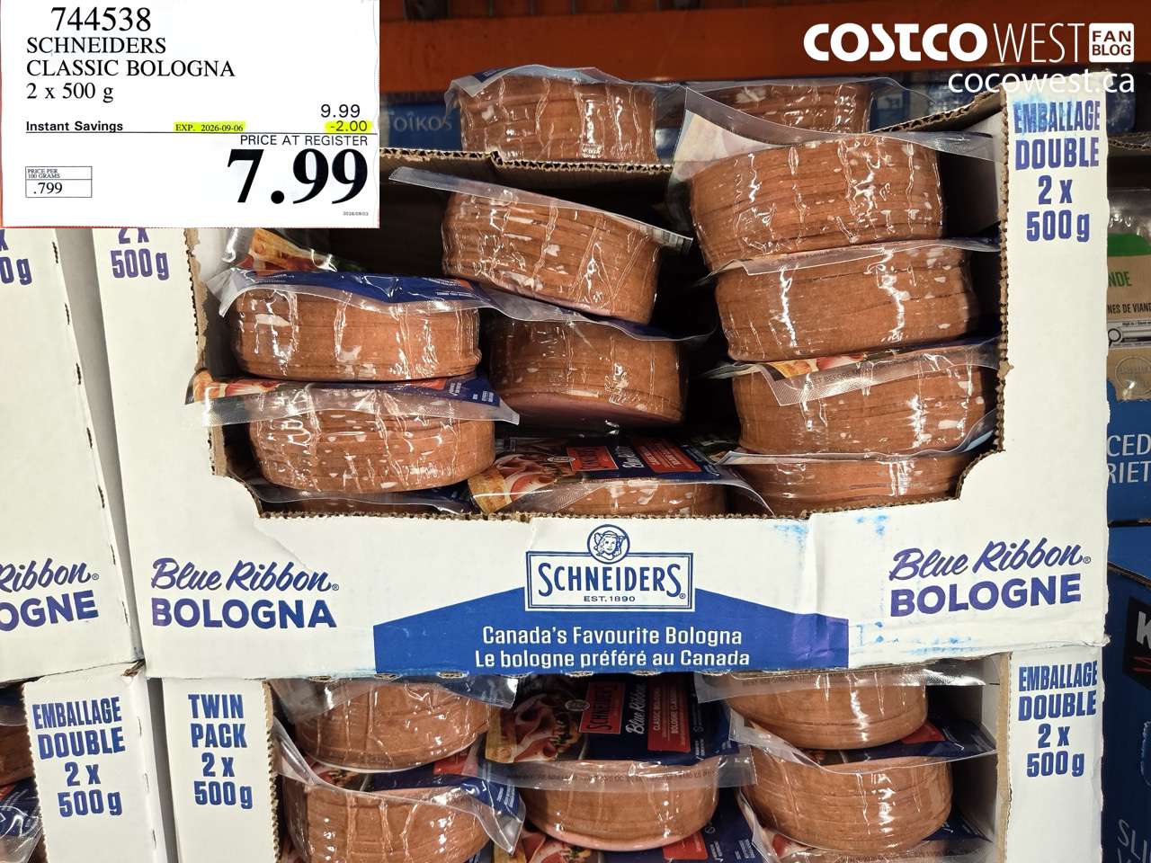 SCHNEIDERS CLASSIC BOLOGNA 2 X 500 G