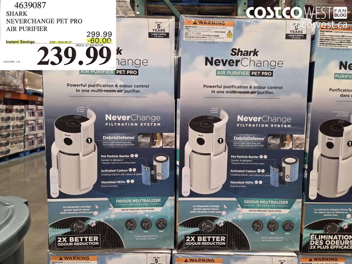 shark neverchange pet pro air purifier