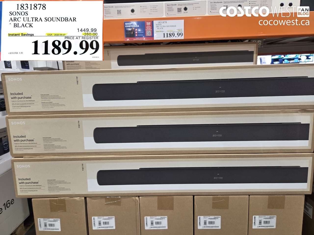 sonos arc ultra soundbar black