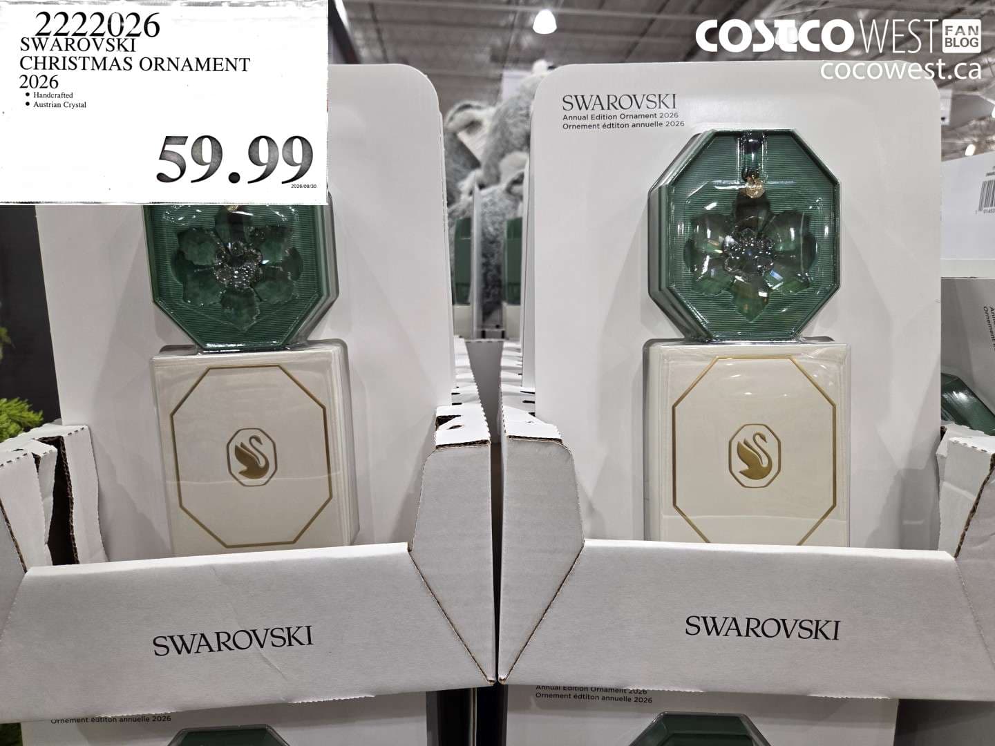SWAROVSKI CHRISTMAS ORNAMENT 2026