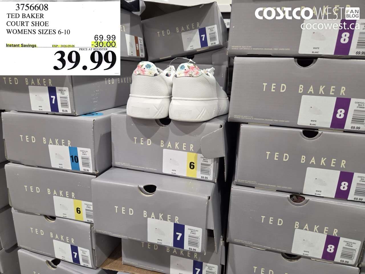 TED BAKER COURT SHOE WOMENS SIZES 6-10
