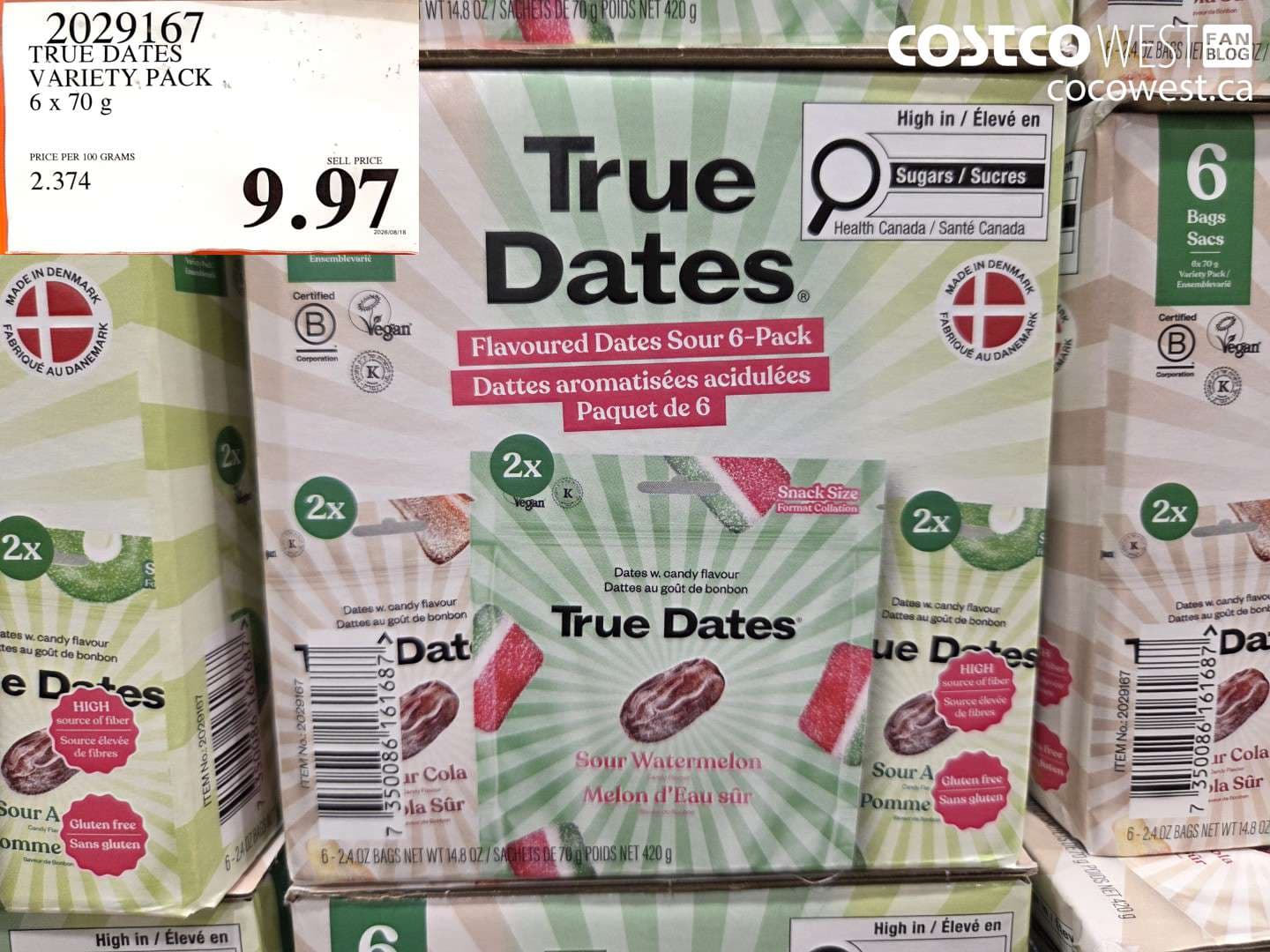 true dates variety pack 6 x 70 g