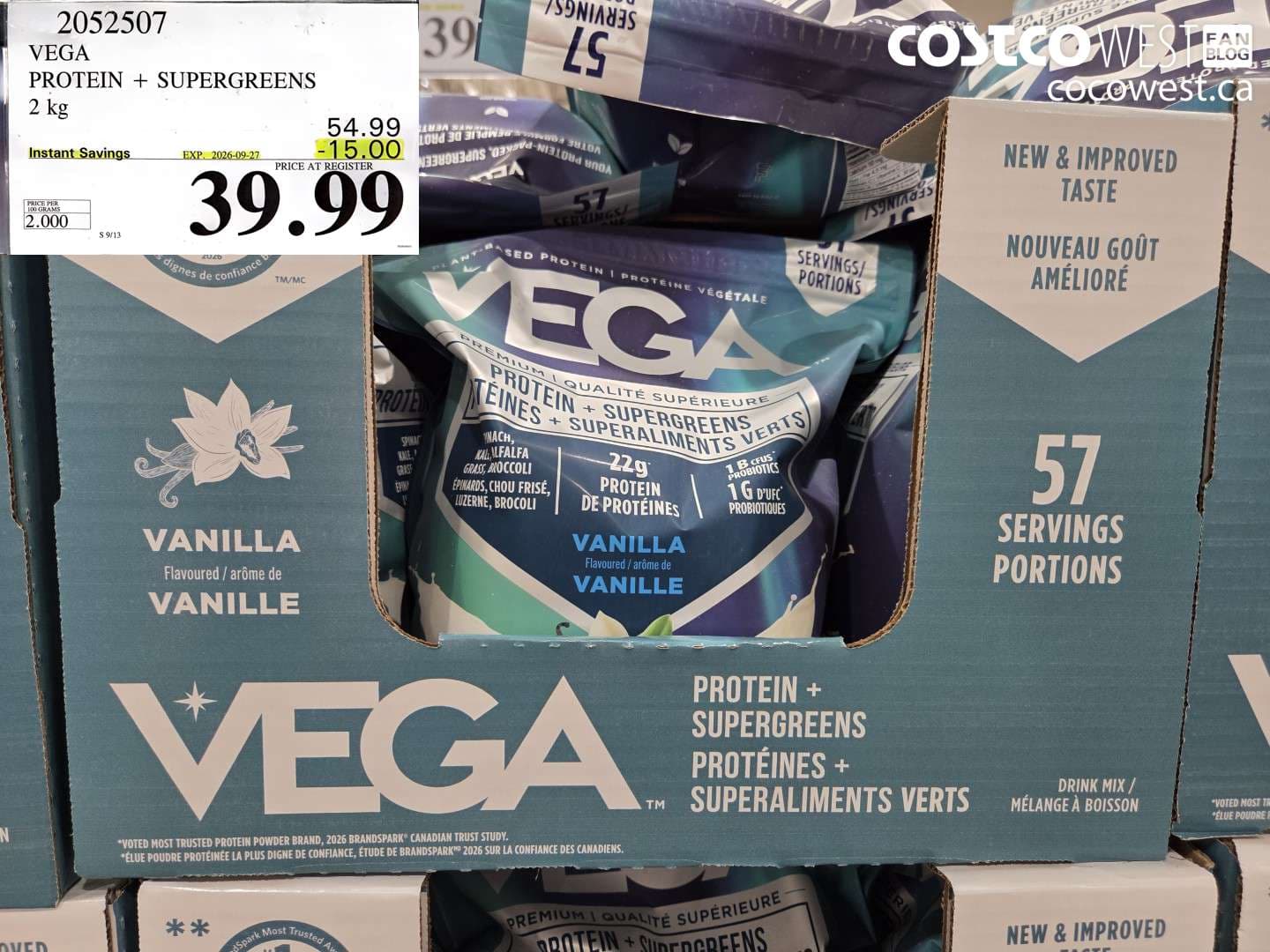 vega protein  supergreens 2 kg