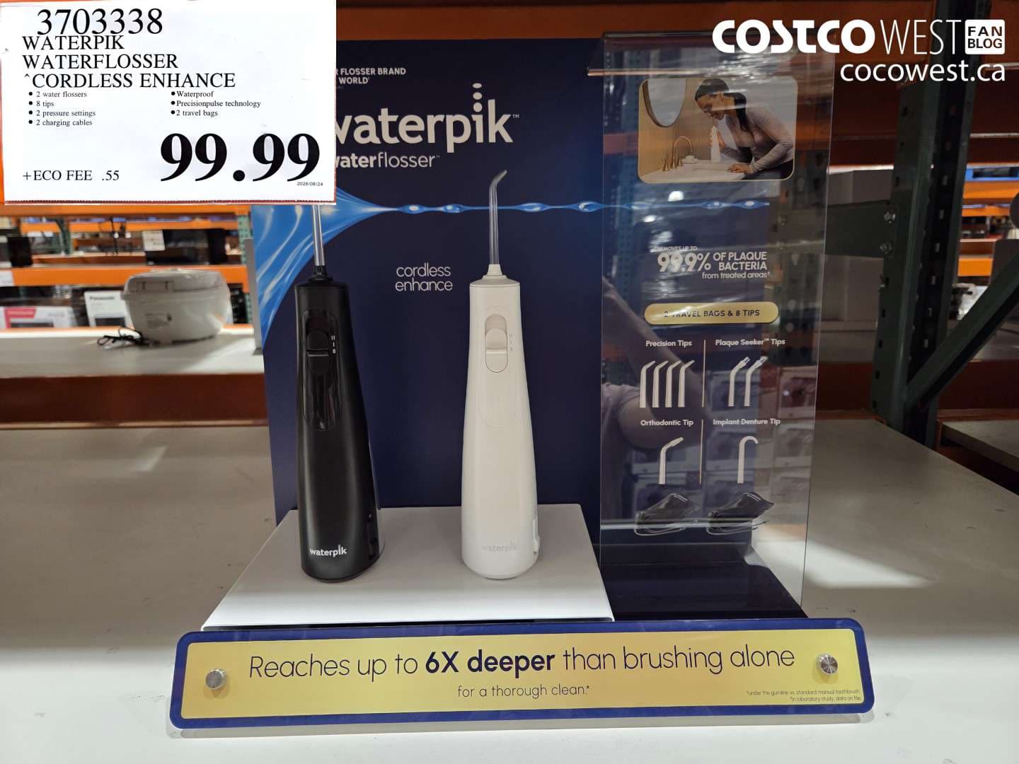 WATERPIK WATERFLOSSER CORDLESS ENHANCE