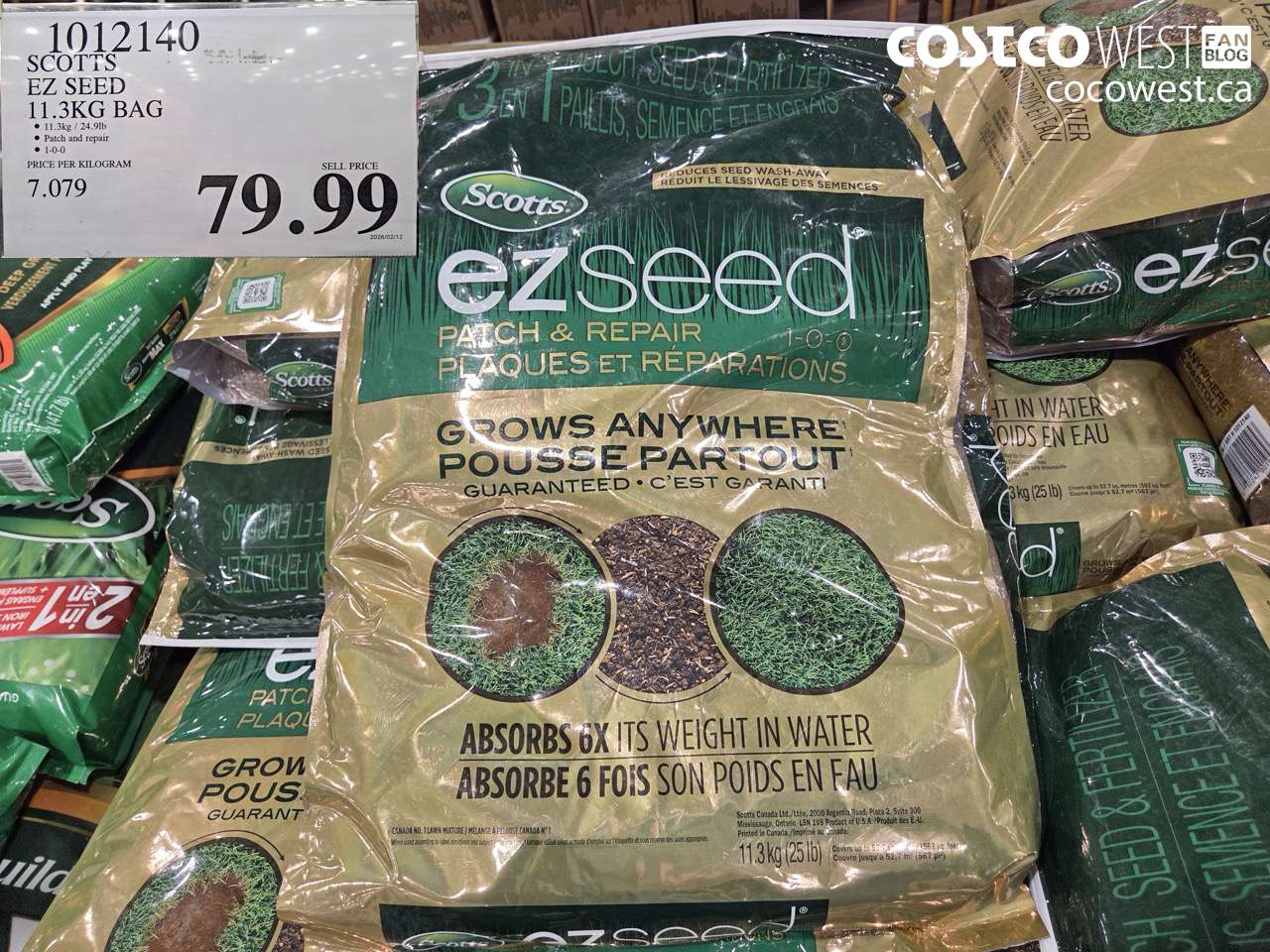 scotts ez seed 113kg bag