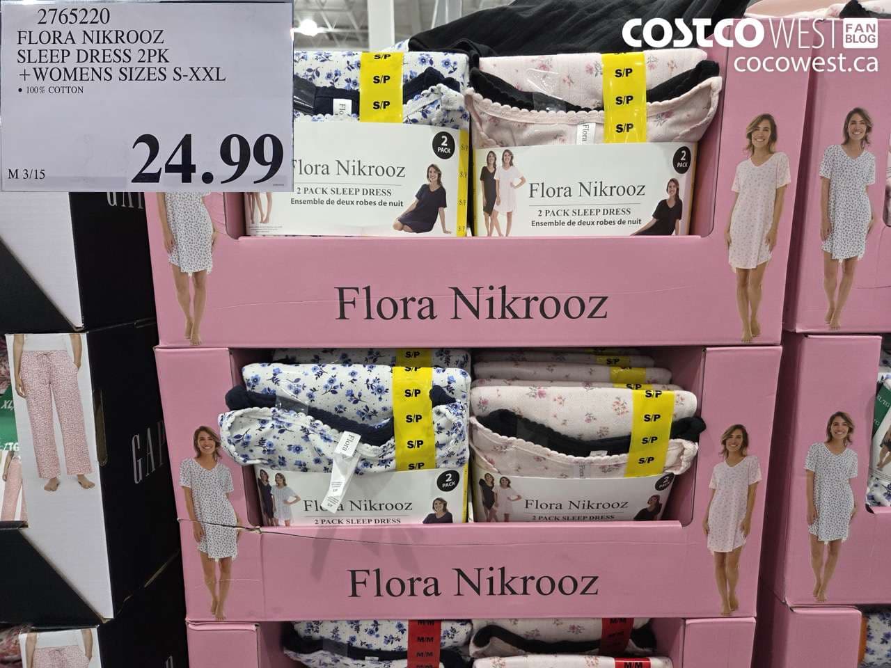 flora nikrooz sleep dress 2pk womens sizes sxxl