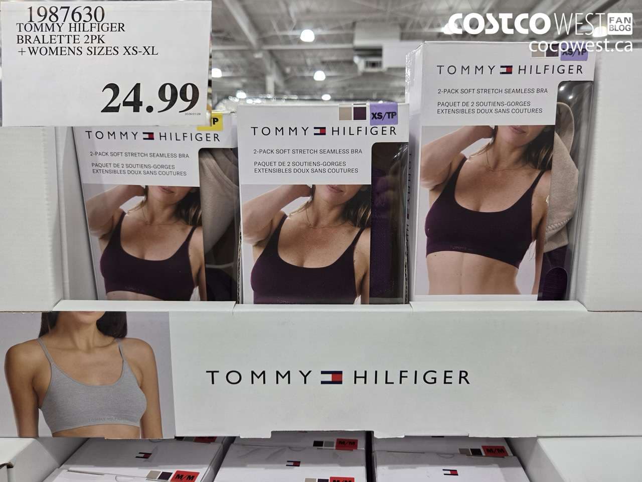 tommy hilfiger bralette 2pk womens sizes xsxl