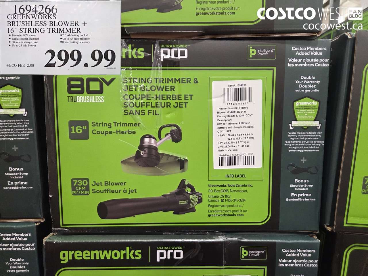 greenworks brushless blower